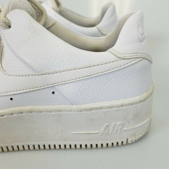 NIKE AIR FORCE 1 LOW SAGE Women's White Sneaker Shoe 8 Athleisure AR5339-100 - Picture 5 of 14